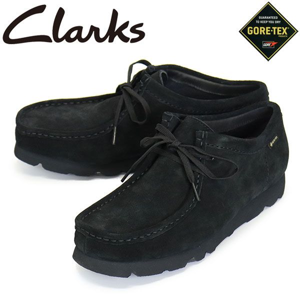 UK8 Clarks Wallabee GORE-TEX Black ④ 24ss 堅かっ Neighborhood