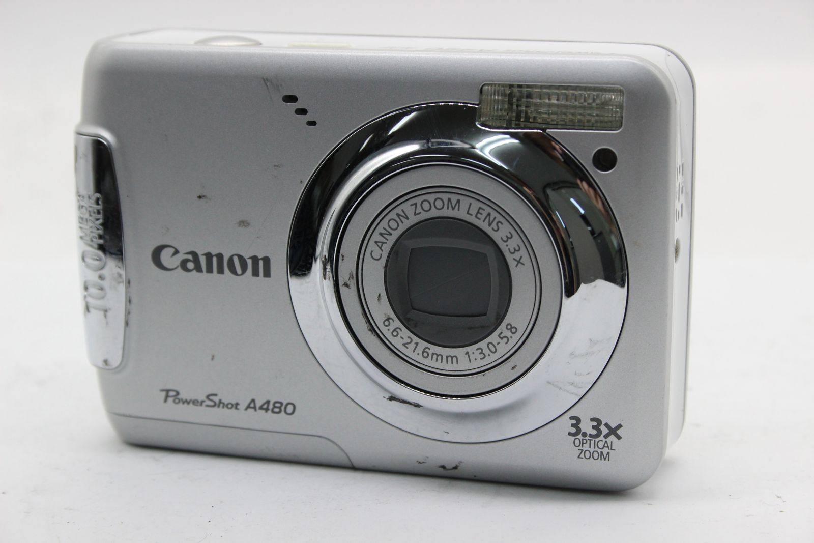 返品保証】 【便利な単三電池で使用可】キャノン Canon PowerShot A480