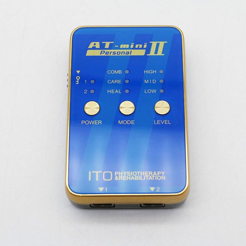 伊藤超短波 AT-mini Personal II 中古美品 伊藤超短波株式会社 AT-mini personal II ブルー ER7