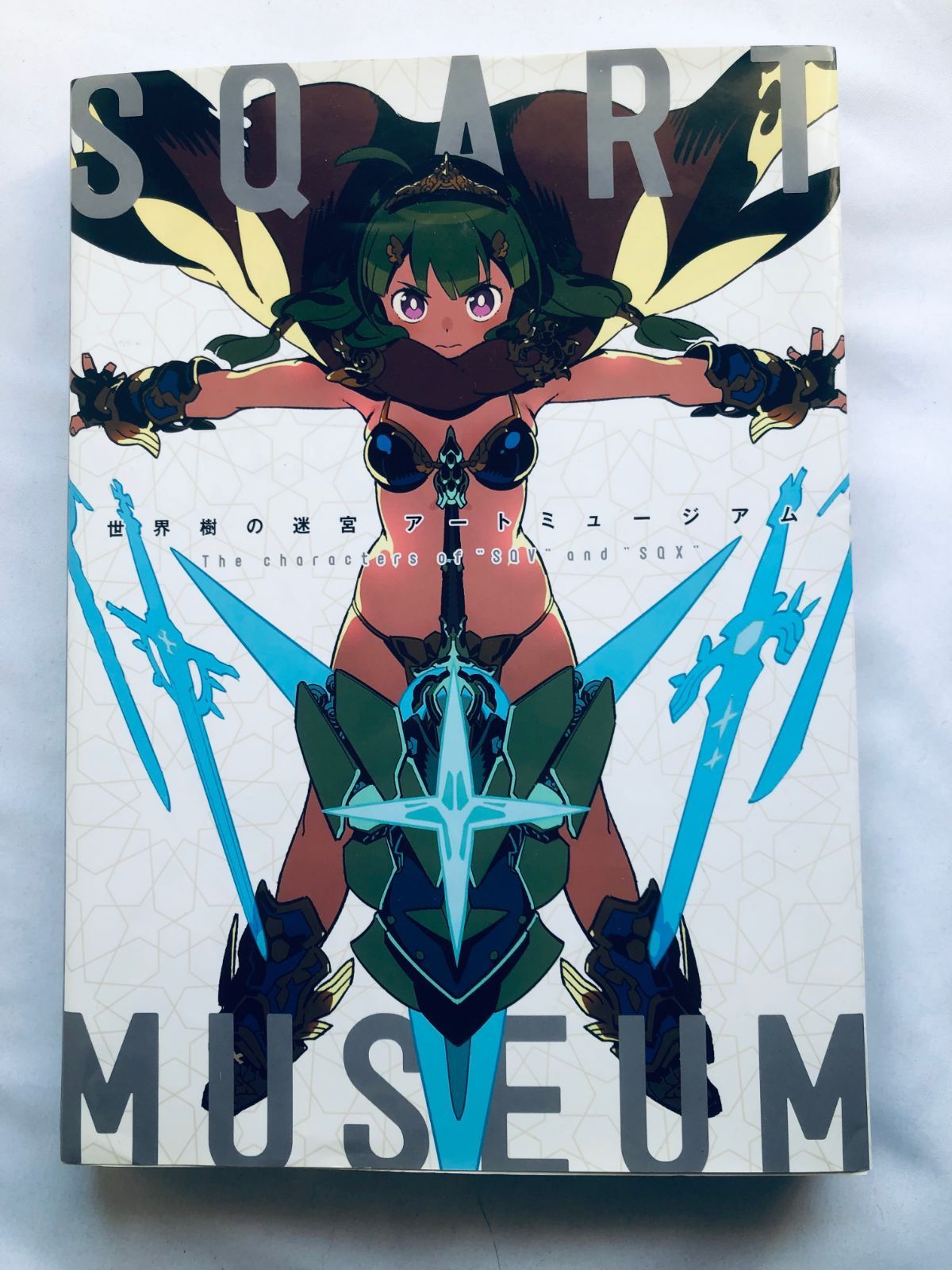 世界樹の迷宮 アートミュージアム The characters of `SQV` and