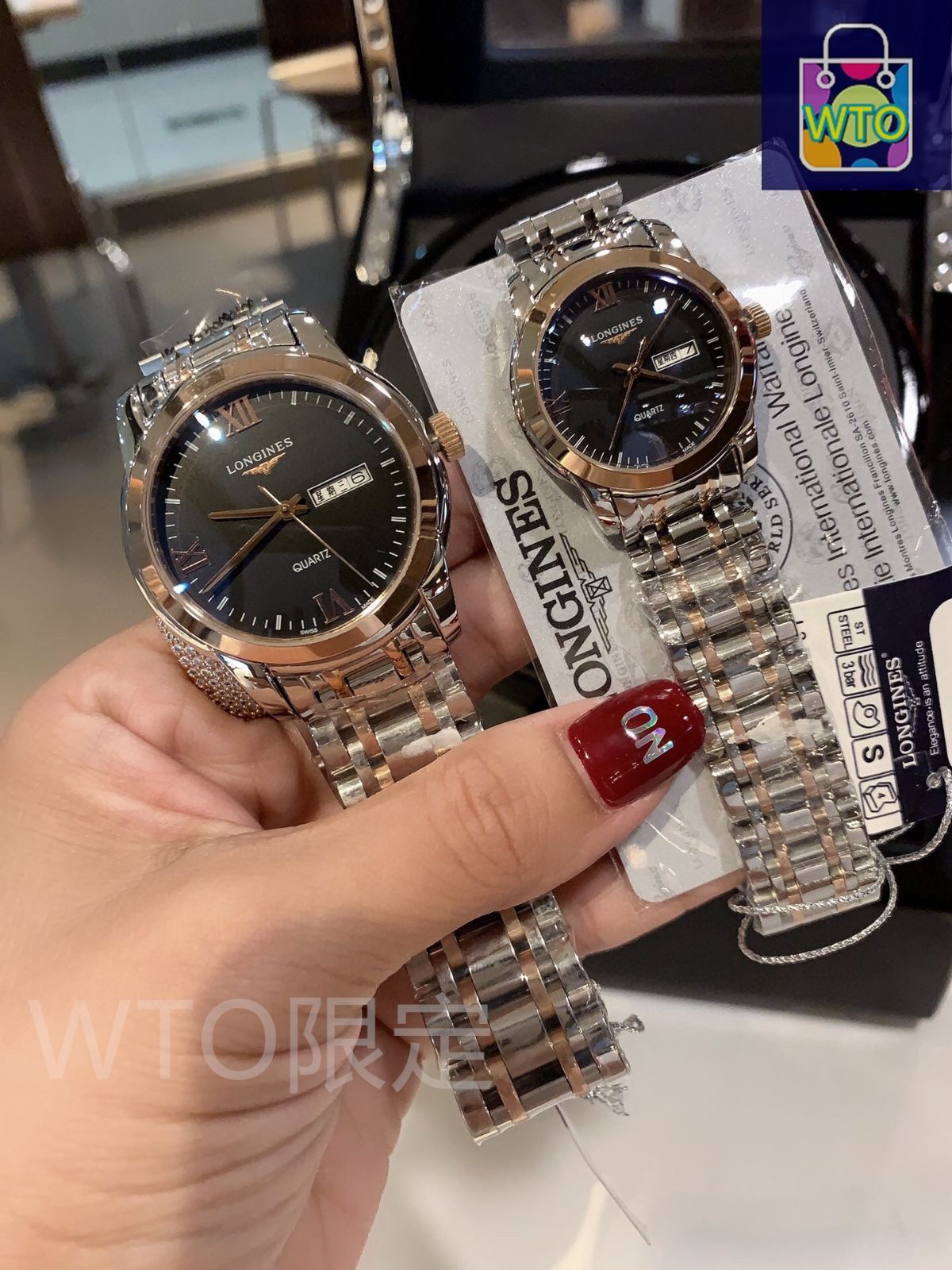 ホシホシ【箱付き・希少文字盤】LONGINES レディース 腕時計 ドルチェヴィータ ミニ クォーツ、ステンレススティール