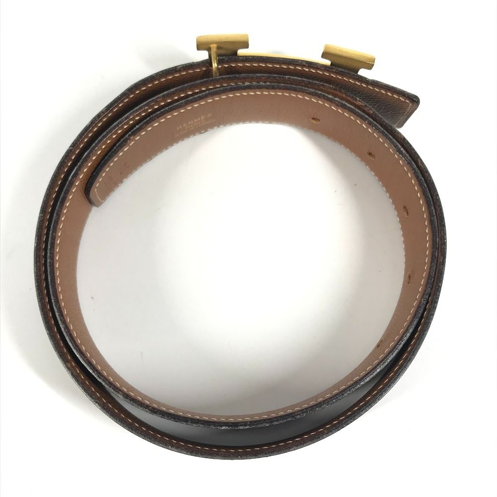 専用です。美品　本物　エルメス　HERMES リバーシブル　レザー　H型　ベルト HERMES エルメス リバーシブル レザー ピンバックルベルト