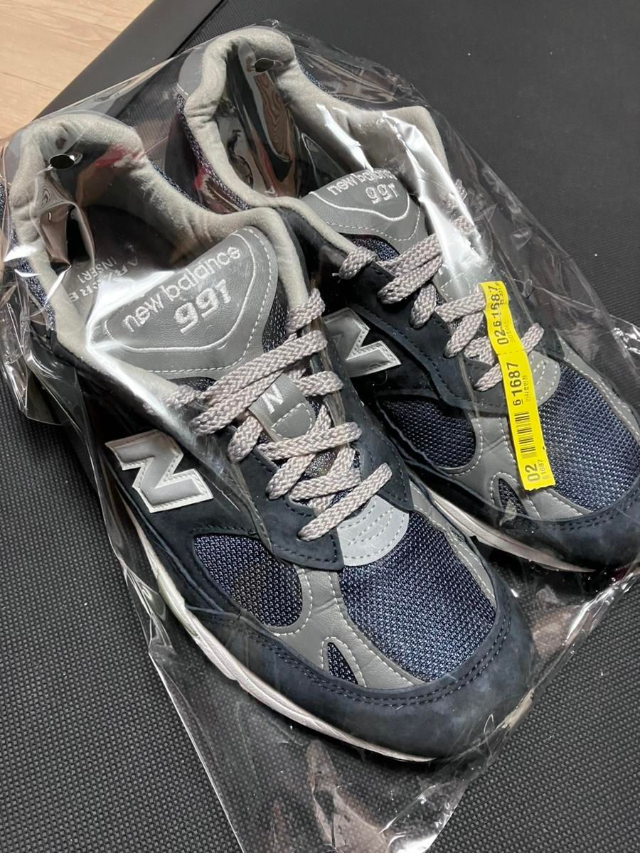 【Bunjang商品韓国直送】New Balance(ニューバランス) 991 /ネイビー/ 275