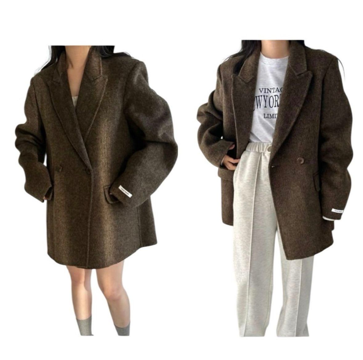 ジャケット・アウター handmade herringbone jacket outer lawgy lawgy（ラウジー）の「handmade herringbone jacket outer