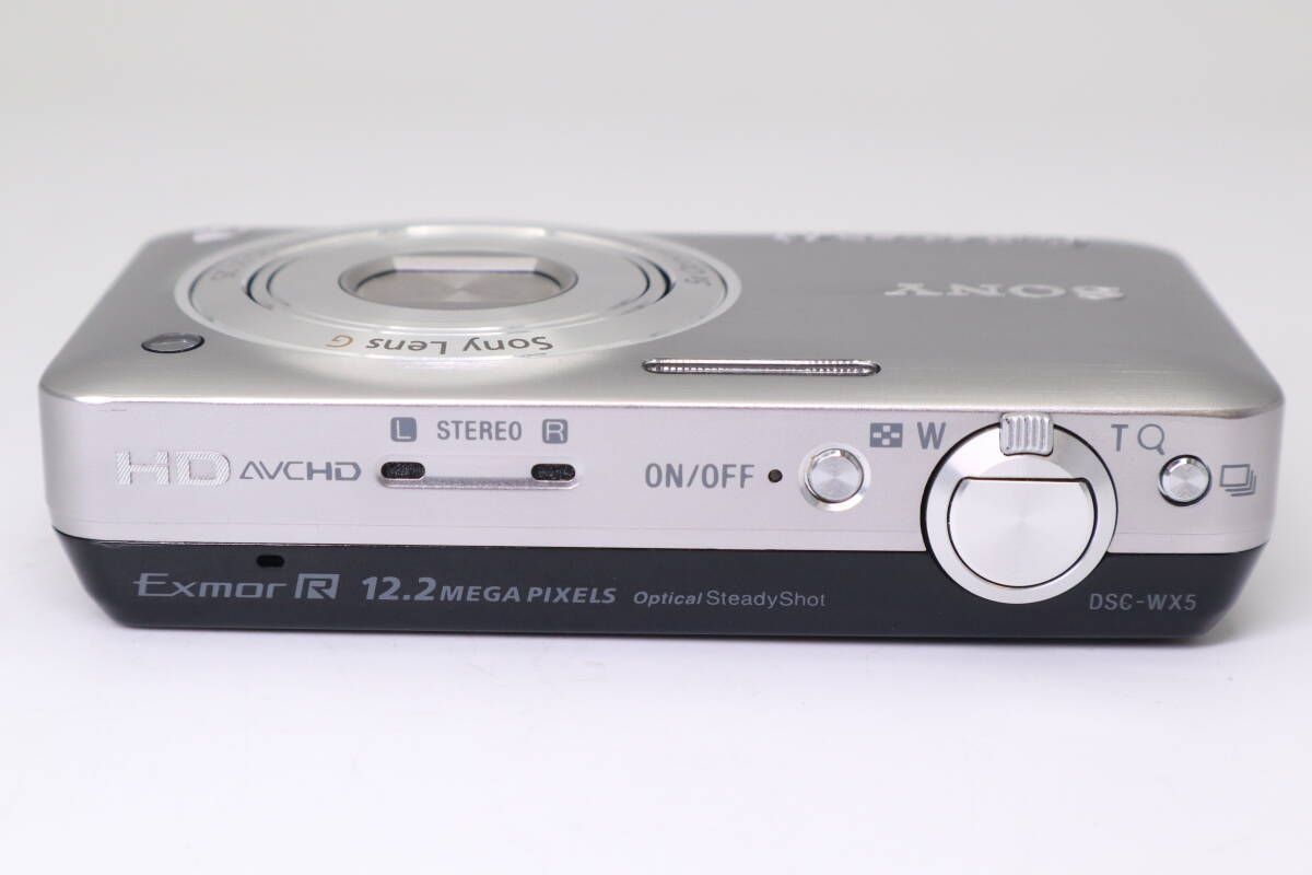 SONY DSC-WX5 ソニー デジタルカメラ シルバー (f05581) - メルカリ