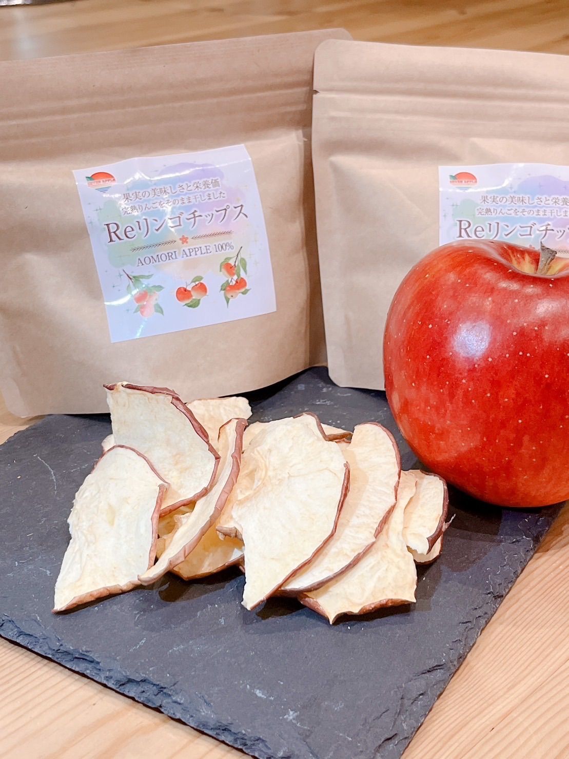 REりんごチップス 4袋食べ比べセット 無添加 - メルカリ