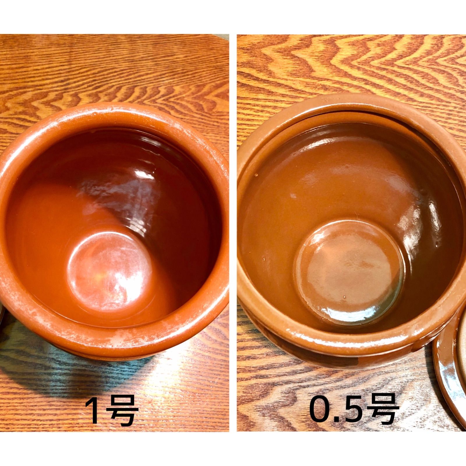 ◉常滑焼◉久松窯謹製・1号◉0.5号丸壺◉蓋付容器◉甕(かめ