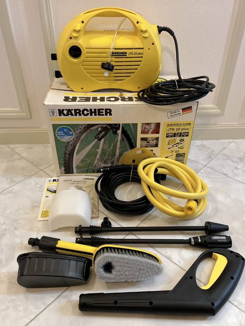 KARCHER K JTK 22 plus 家庭用高圧洗浄機 ケルヒャー K2