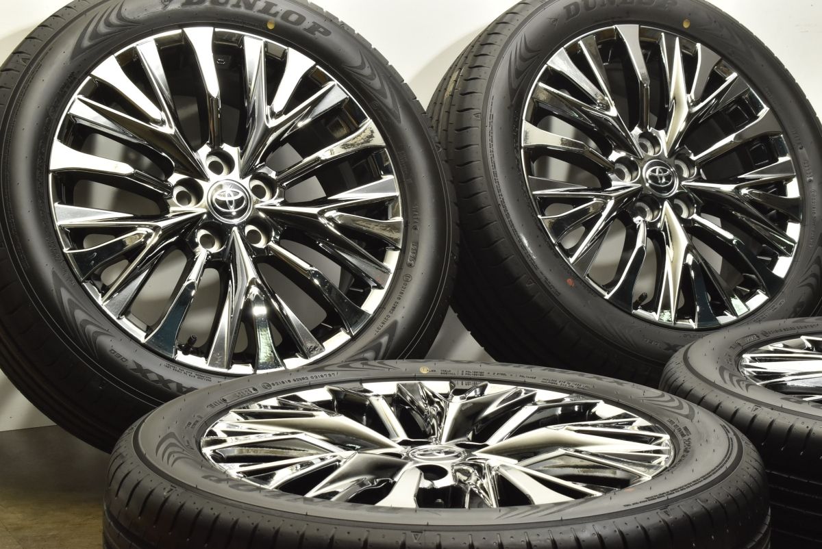 製 新車外し品 トヨタ 40 アルファード 純正 19in 7J 40 PCD120 ダンロップ SPスポーツマックス 060 225 55R19 ヴェルファイア