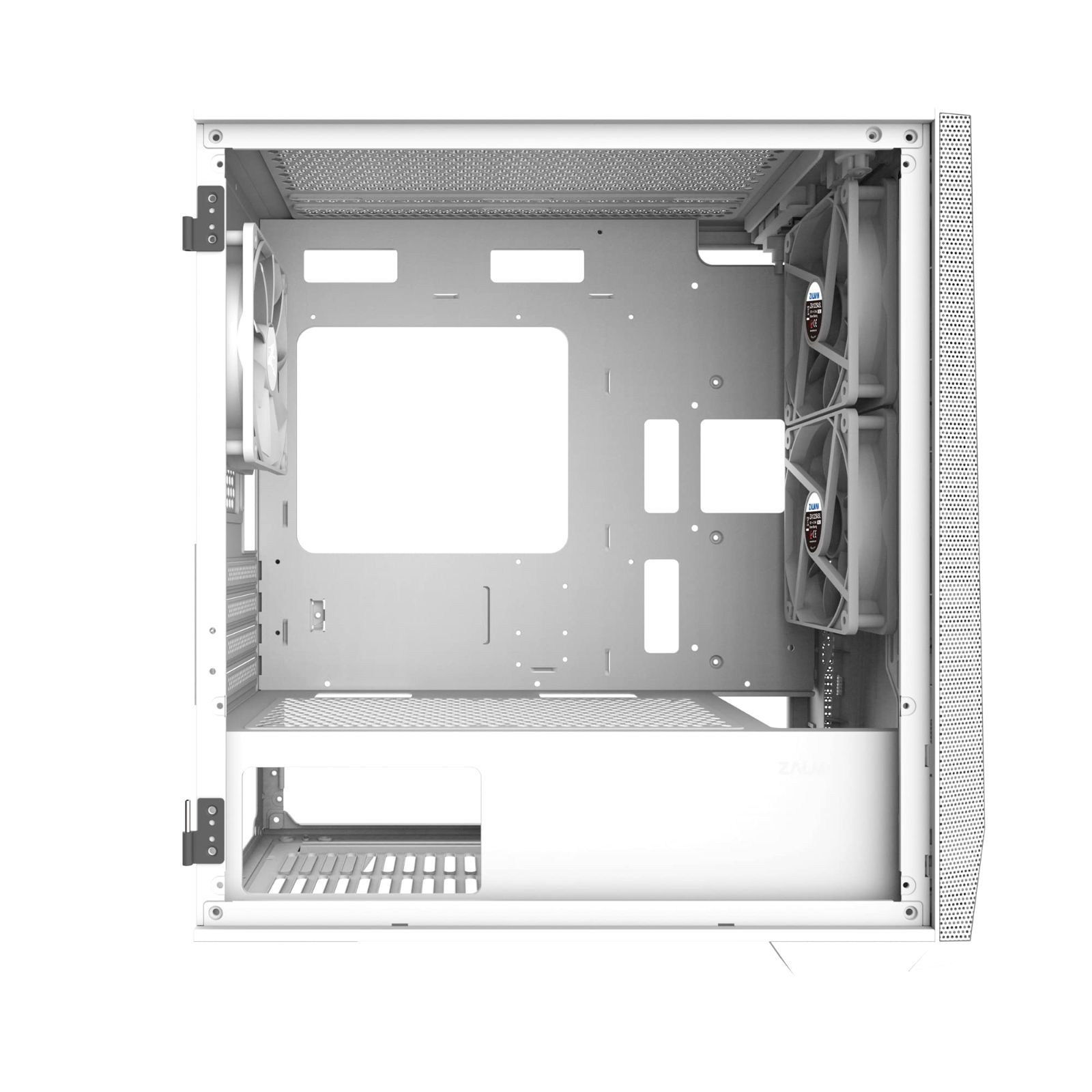 ZALMAN Z1 Iceberg White ミニタワー型PCケース 多角形デザイン ホワイト CS8340 - メルカリ