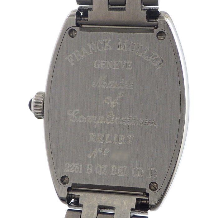 フランクミュラー FRANCK MULLER 腕時計 トノウ カーベックス 2251B QZ