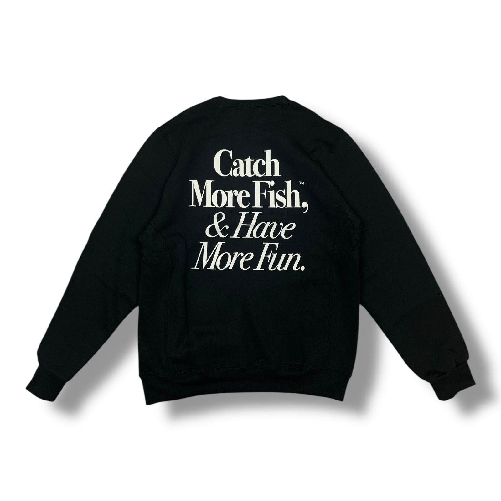 ★新品タグ付き★ ラッセルノ×長州力 コラボ トレーナー 黒 スウェット 6 未使用品 RUSSELL × Berkeley 24AW Dri-Power More Fun Crew