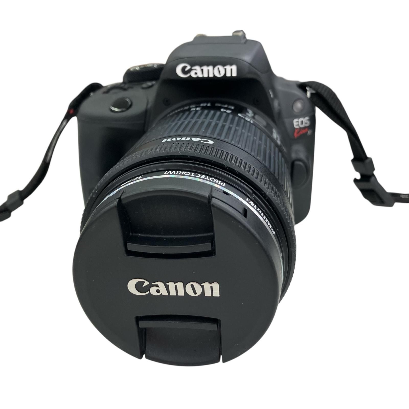 186000 canon キャノン EOS Kiss x 7 レンズ 18 55 mm MACRO 0 25 m 8 ft ブラック