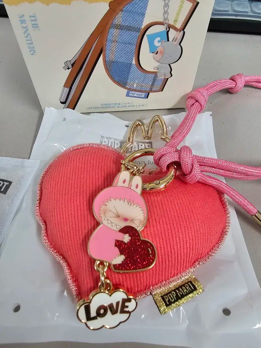 ラブブ パスワード ペンダント 秘密 heart