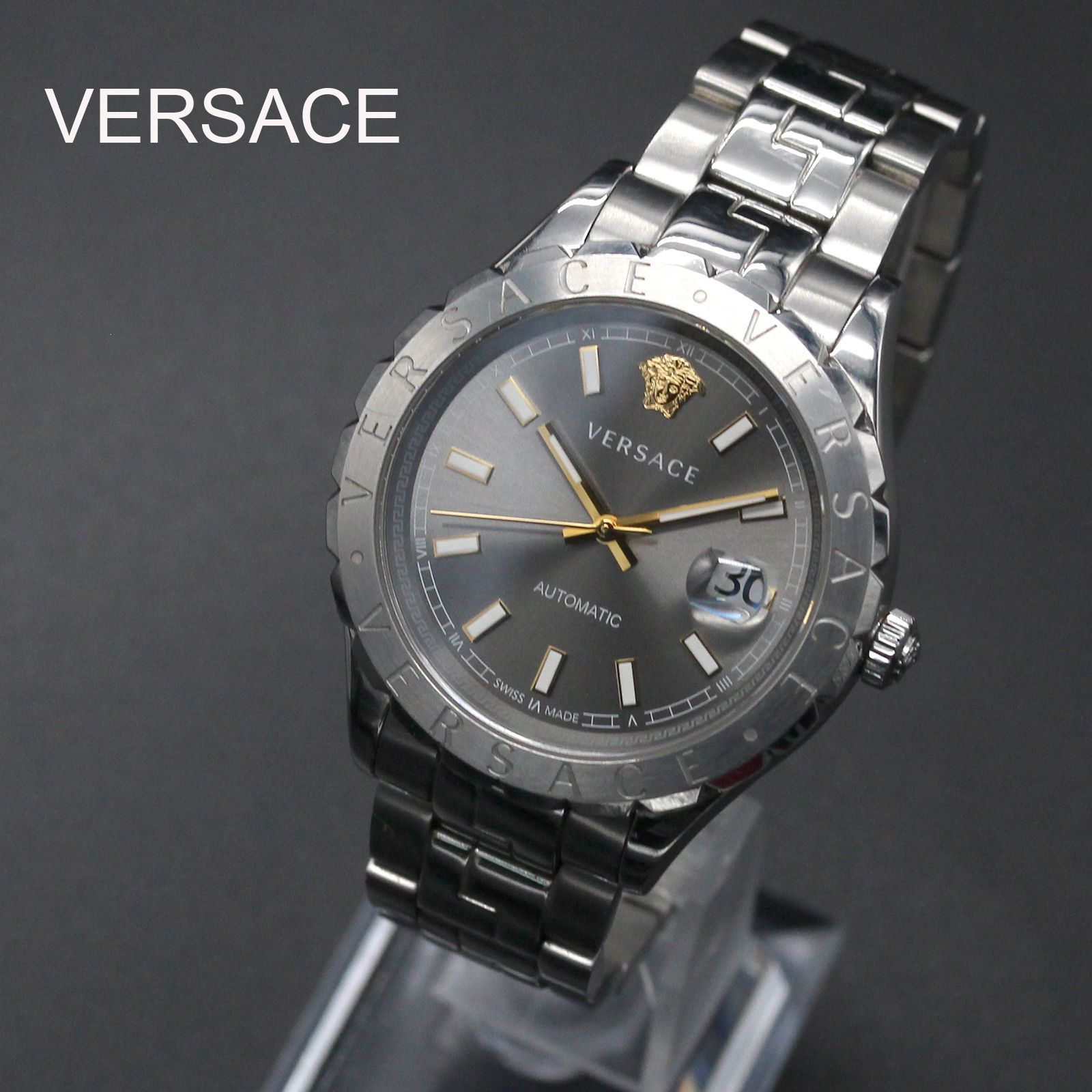 美品】ヴェルサーチ ヘレニウム VEZI00119 AT 腕時計 メンズ 男性 
