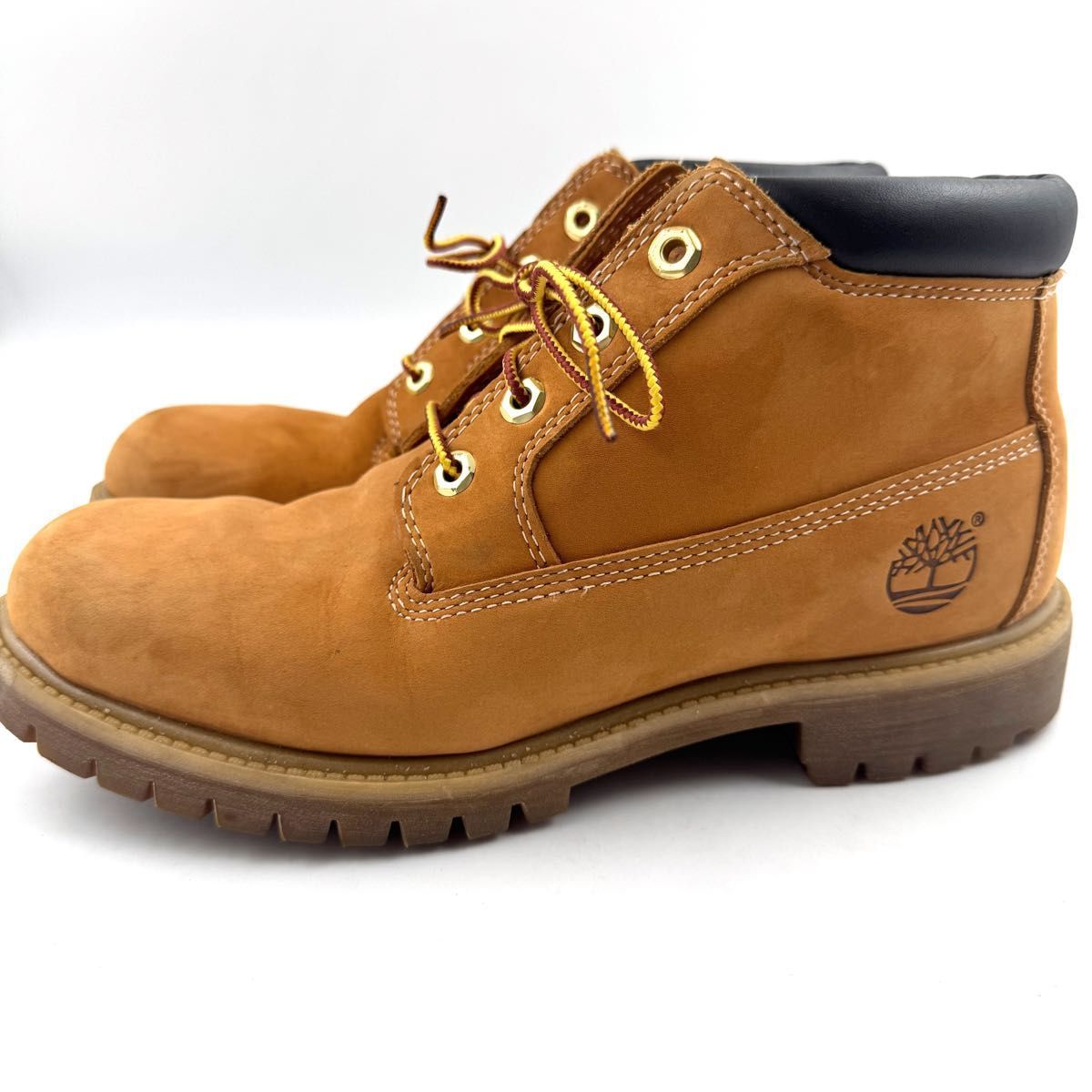 Timberland Premium WP Chukka ティンバーランド ウォータープルーフ 防水 チャッカブーツ ヌバック キャメル ウィート ウィズ チョコレート 23061 26.5cm