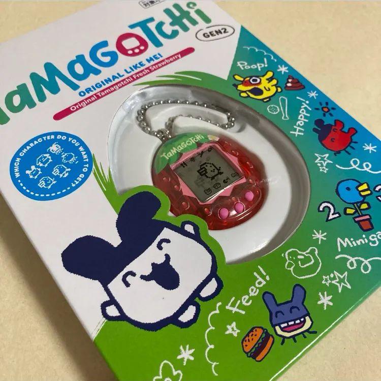 たまごっち　海外版　GEN1 ベリー　いちご　かわいい　新品 たまごっち 海外版 GEN1 ベリー いちご かわいい 新品