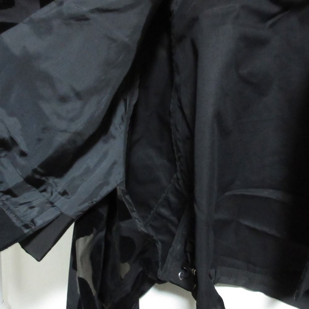 良品 sacai サカイ レオパード柄 MA-1 ドッキングジャケット ショート