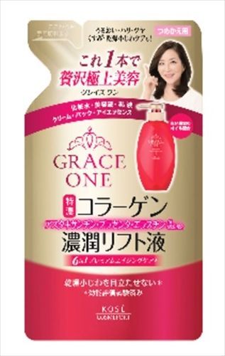 【3セット】 グレイスワン濃潤リフト液つめかえ 【 コーセーコスメポート 】 【 化粧水・ローション 】