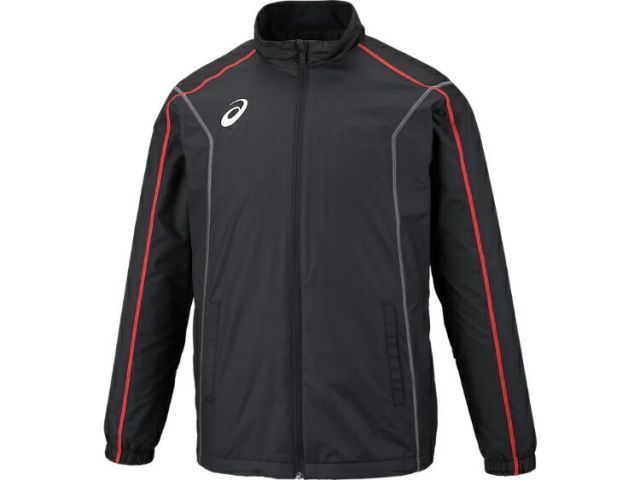 asics アシックス TEAM WINDBREAKER JKT(B-ST パフォーマンスブラック 140 2031E059 1 | スポーツウェア スポーツ 衣類 ウエア ウェア 男性 メンズ 子供 キッズ ジュニア アウター ジャケット 保温 裏トリコ