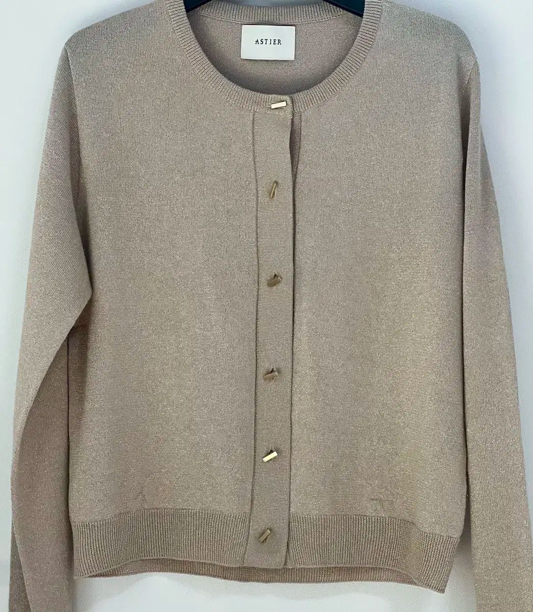 ポルタグリッターカーディガン