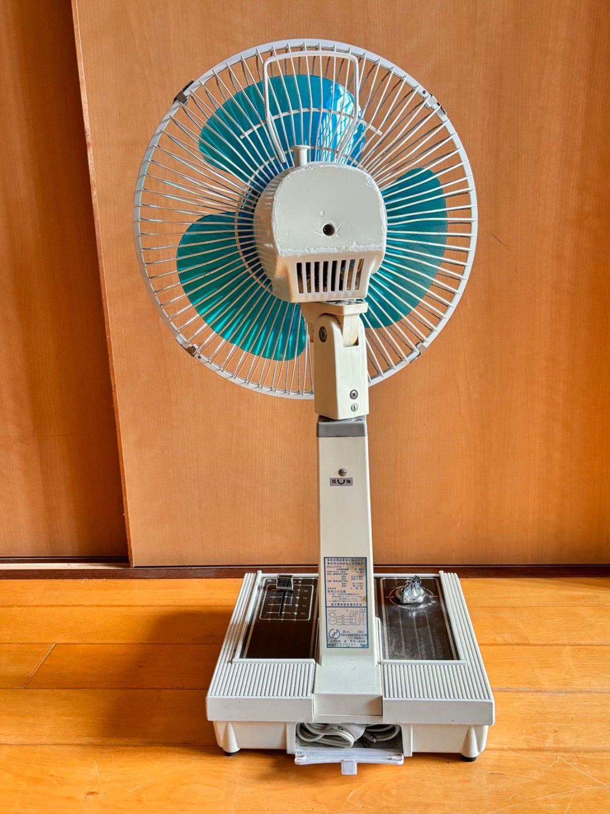 昭和レトロ　Fuji Electric 大型扇風機　YA-357B ジャンク品② dショッピング |扇風機 dcモーター 左右首振り ハイリビング扇風機