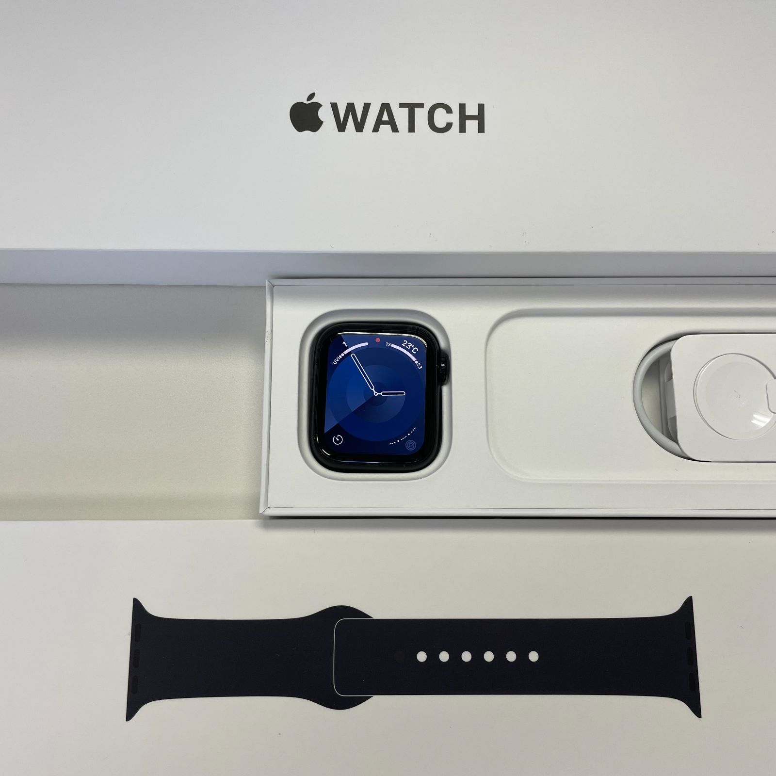 Apple Watch SE 第2世代 44mm ミッドナイト MNK03J-A-