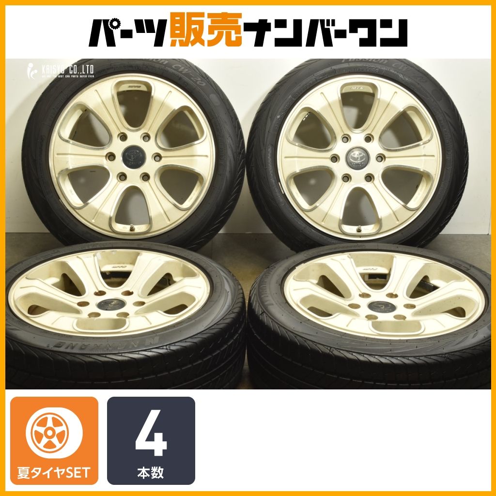 カスタム用に MTS エムテクノ 18in 8J 38 PCD139.7 ナンカン パッション CW-20 225 50R18C ハイエース レジアスエース
