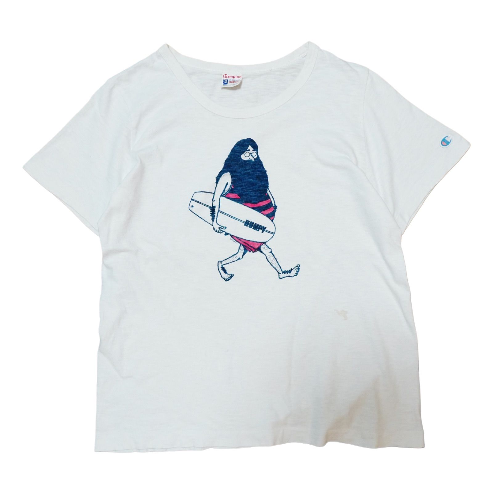チャンピオン Champion Tシャツ M 60s 小文字 ランタグ 復刻 プリント 