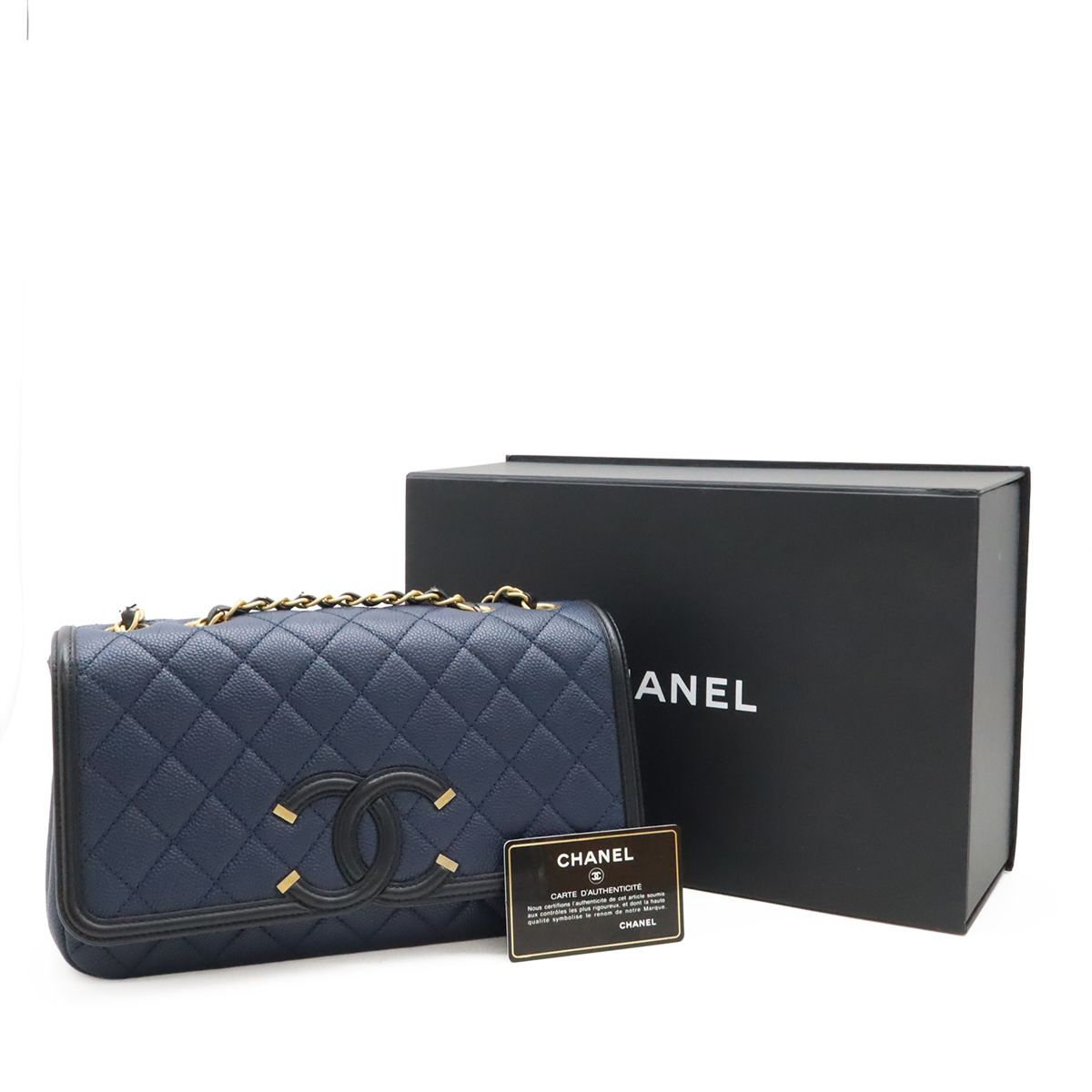 CHANEL シャネル CCフィリグリー ココマーク フラップバッグ