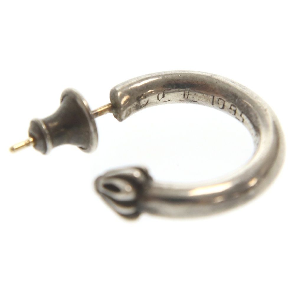 CHROME HEARTS (クロムハーツ) HOOP PLAIN プレーンフープピアス シルバー