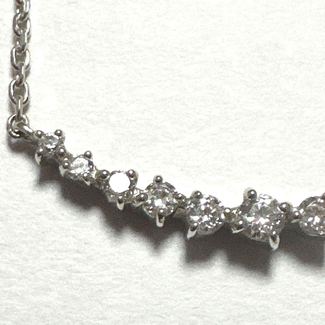 ヨンドシー 4℃ ネックレス SV 透明石 シルバー 大人気 お洒落 定番