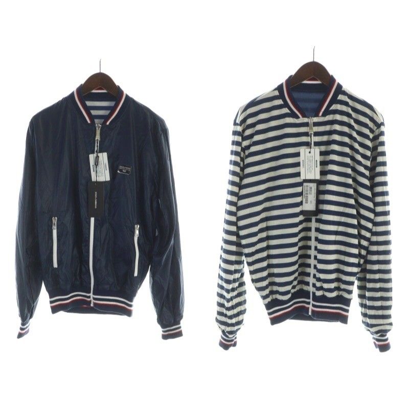 D&G ドルチェ&ガッバーナ ナイロンジャケット ジップブルゾン XL ライン ドルチェ&ガッバーナ（DOLCE & GABBANA） ナイロンジャケット