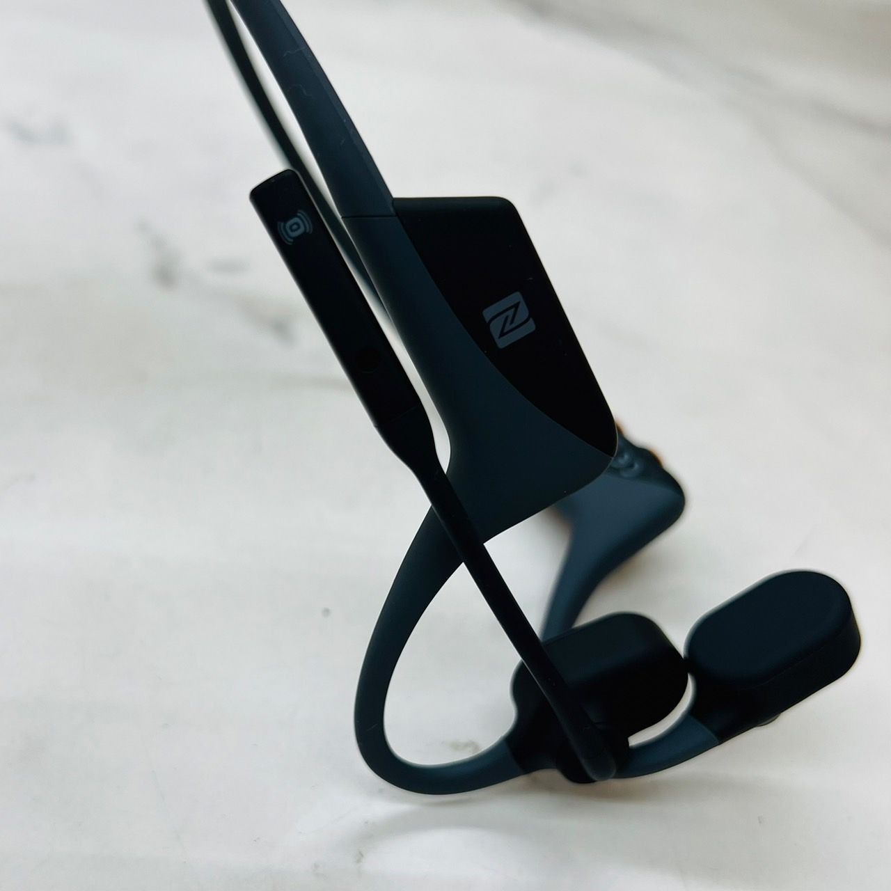 AFTERSHOKZ OPENCOMM ASC100 骨伝導 ヘッドフォン イヤホン グレー 