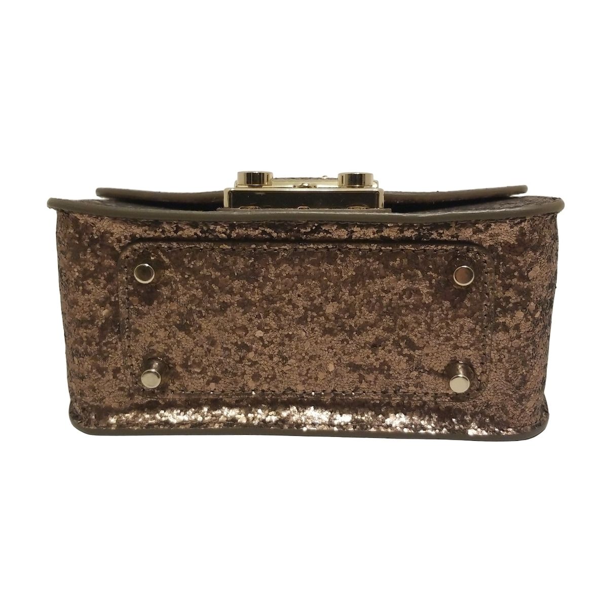 FURLA(フルラ) ショルダーバッグ メトロポリス ブロンズ ミニ