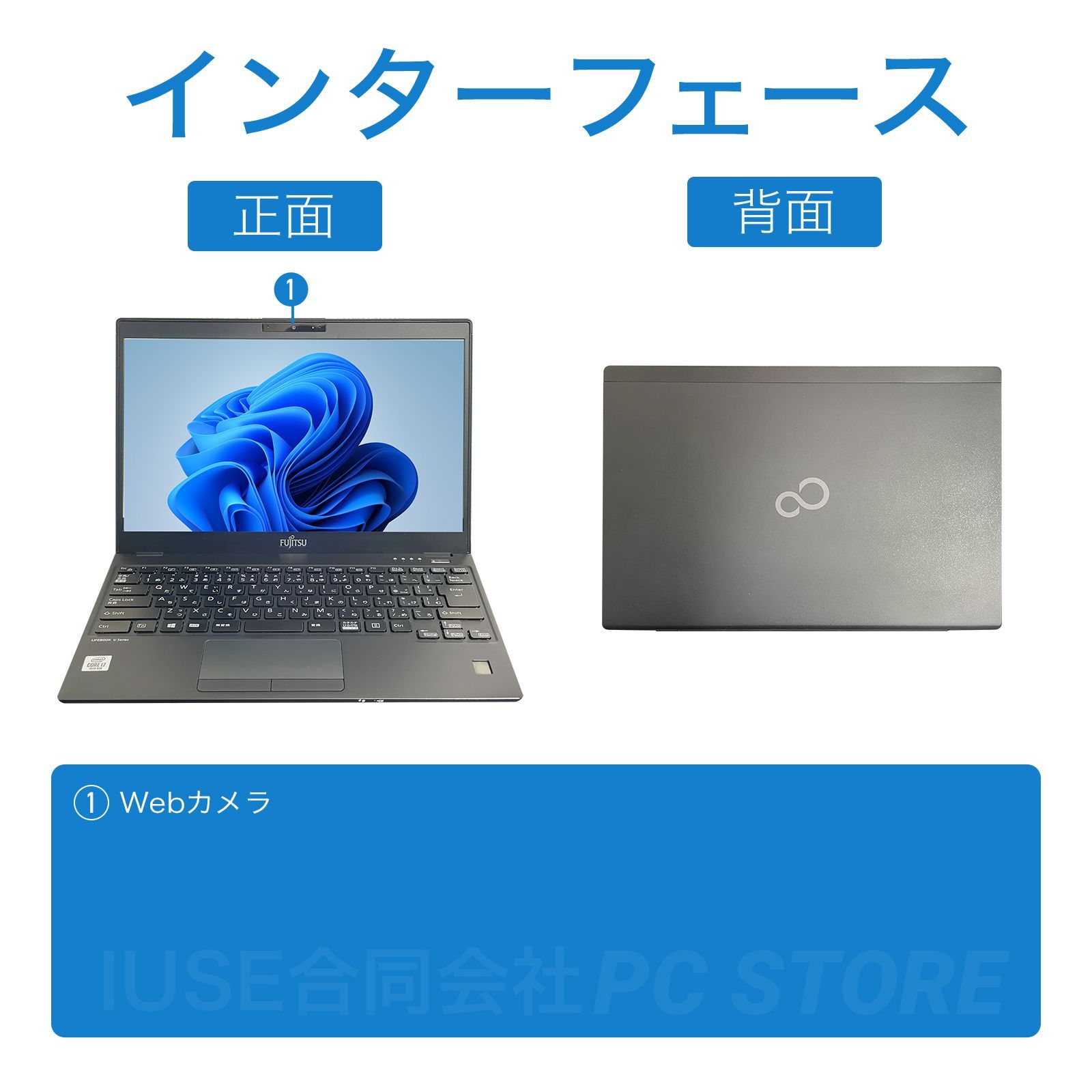 FUJITSU U9310/D Corei7/16GB/SSD256GB Win11 Office - メルカリ