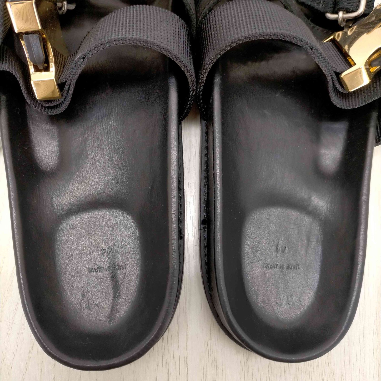 サカイ Sacai 20ss Black Belted Sandals ベルトサンダル メンズ EUR：44