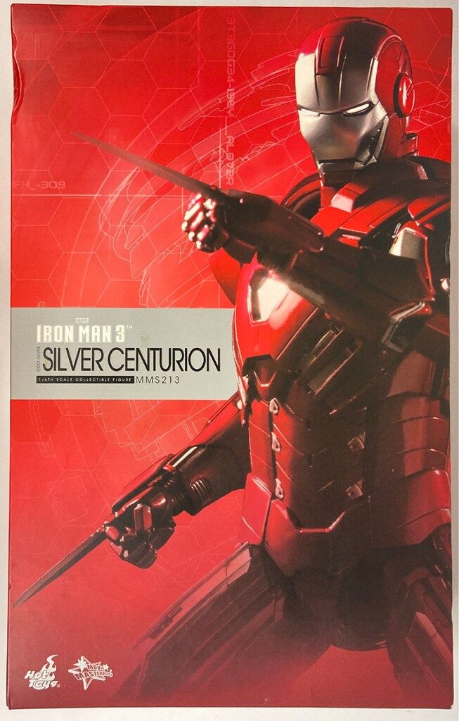 HOTTOYS MOVIE MASTERPIECE IRON MAN MARK 33 / SILVER CENTURION (通常版) MMS213