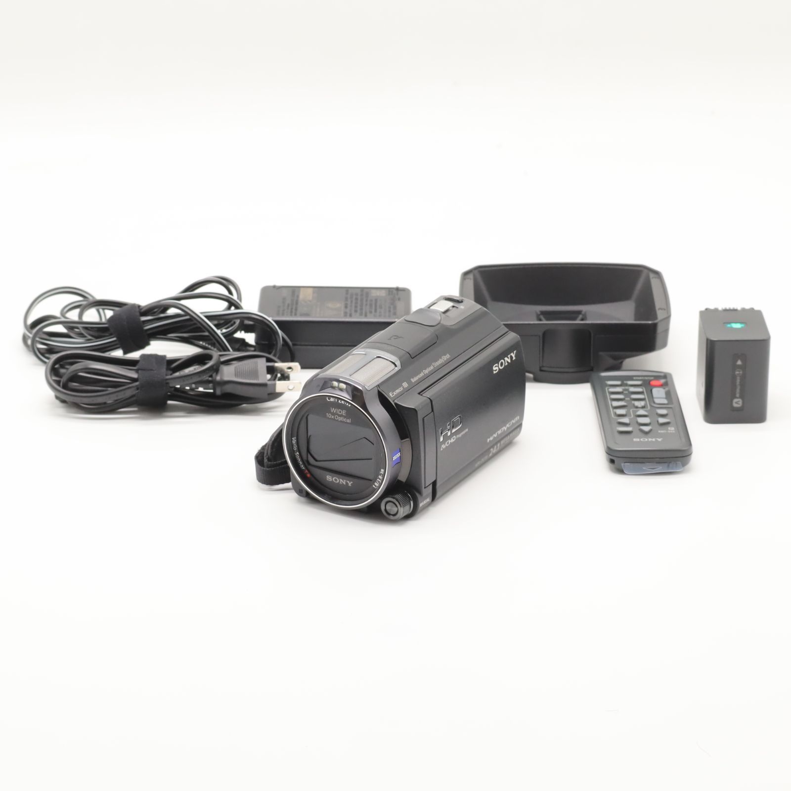 SONY HDビデオカメラ Handycam CX720V ブラック HDR-CX720V 4594