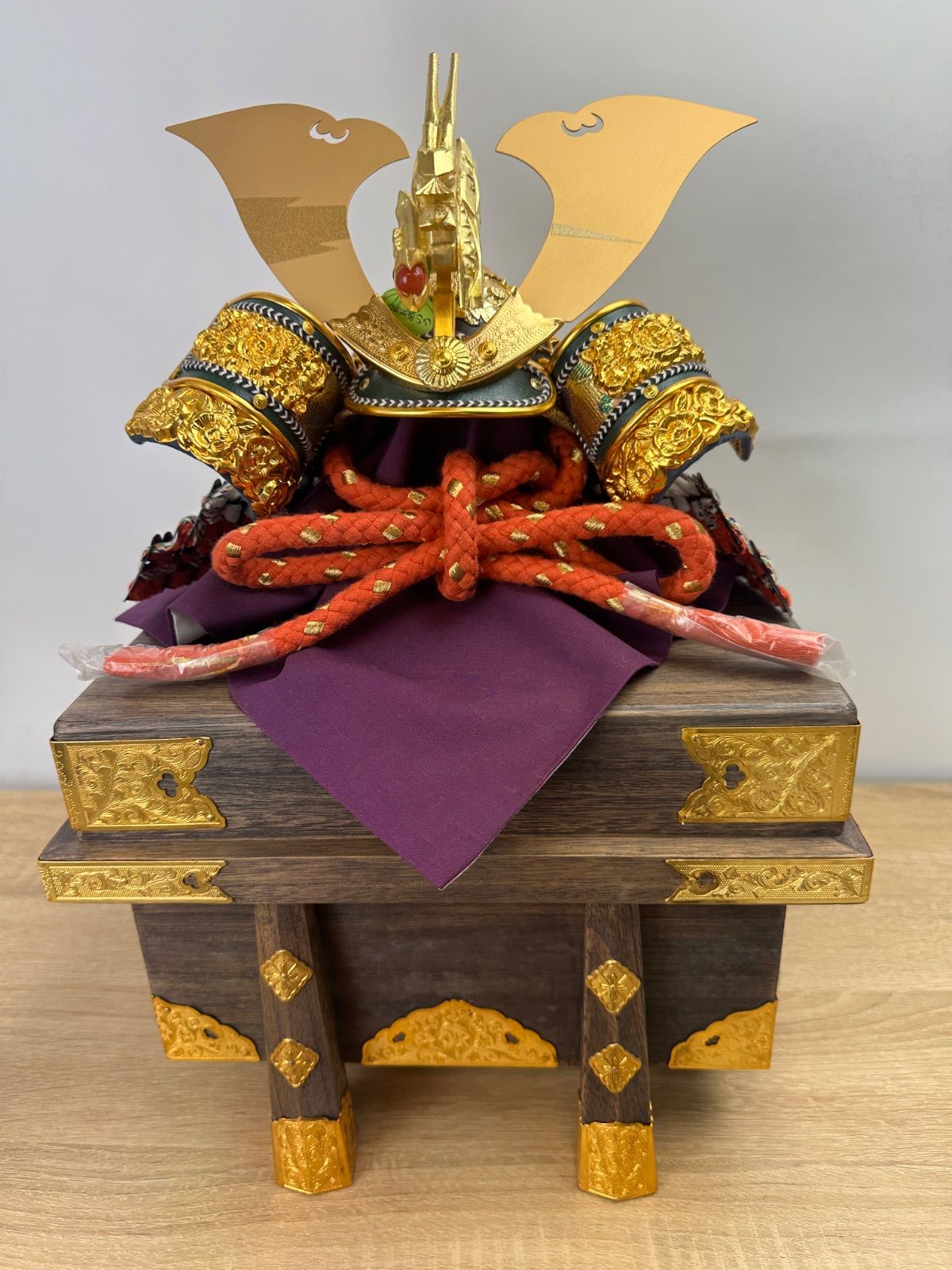 五月人形 大鎧 平安昇山作 五月人形 大鎧 平安昇山作 横幅85cm台｜五月人形