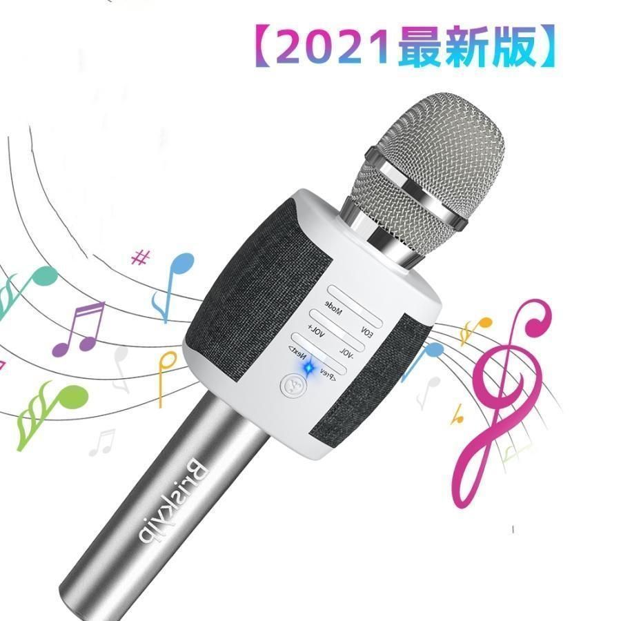 カラオケマイク bluetooth ワイヤレスマイク 家庭用 高音質 スピーカー