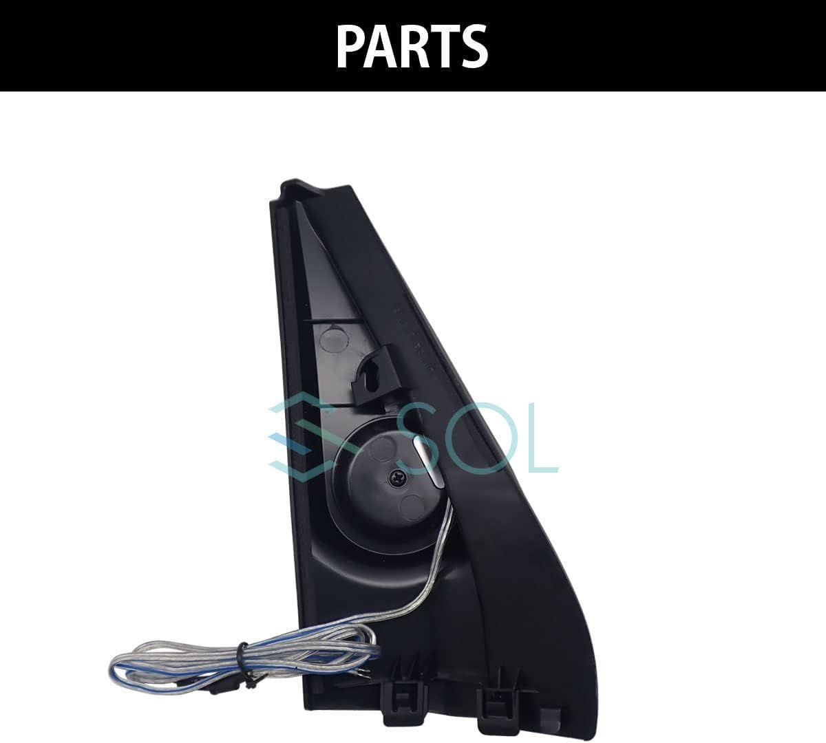 ジムニー JB64 JB74 交換式 ツイーターキット ドアピラーASSY 音質向上 ブラックCYB679定番人気 BRIGHTFACE_UK