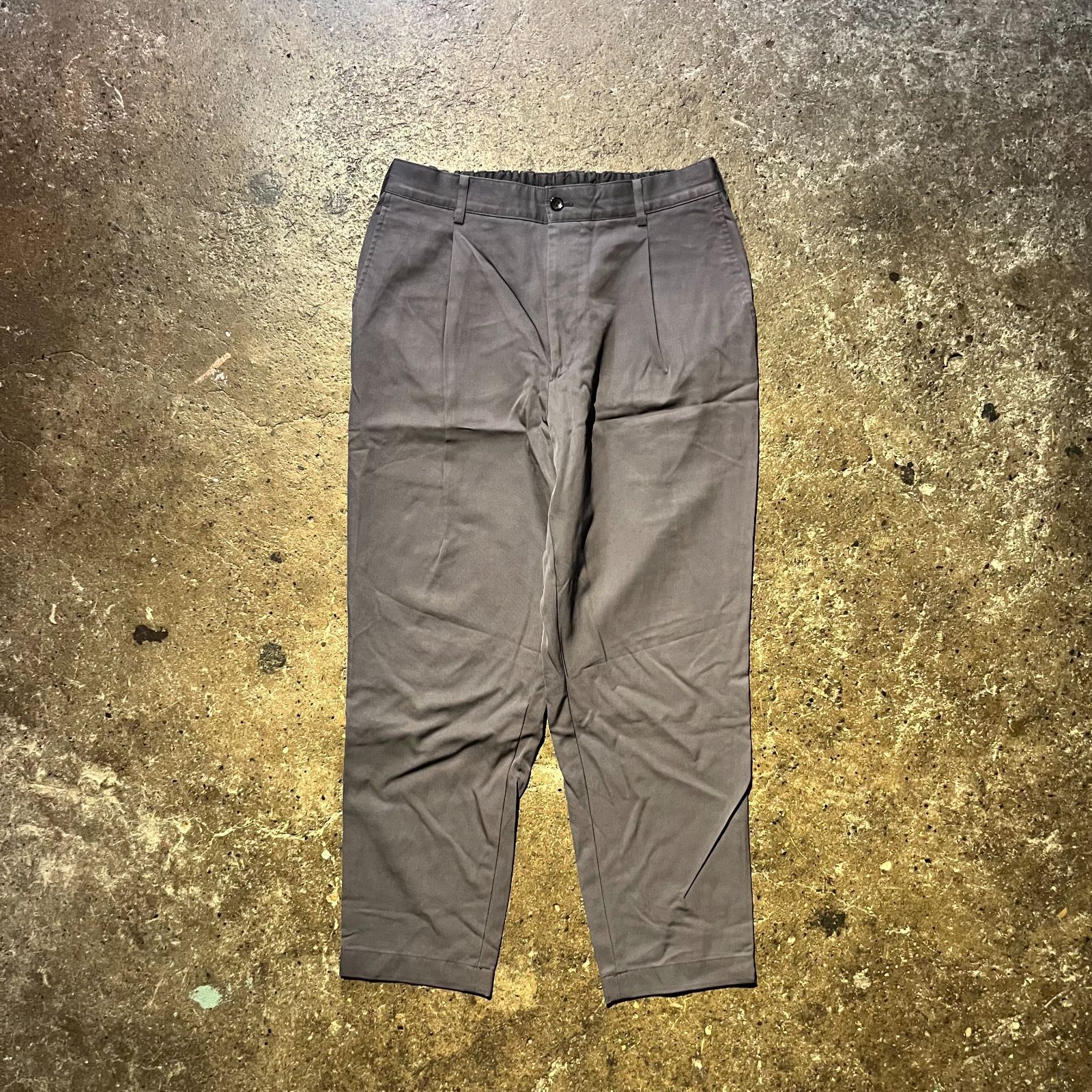 Graphpaper 23ss Scale Off Wool Tapered Slacks 1 グラフペーパー 2025ss スケールオフ ウールテーパードスラックス GM231-40169B