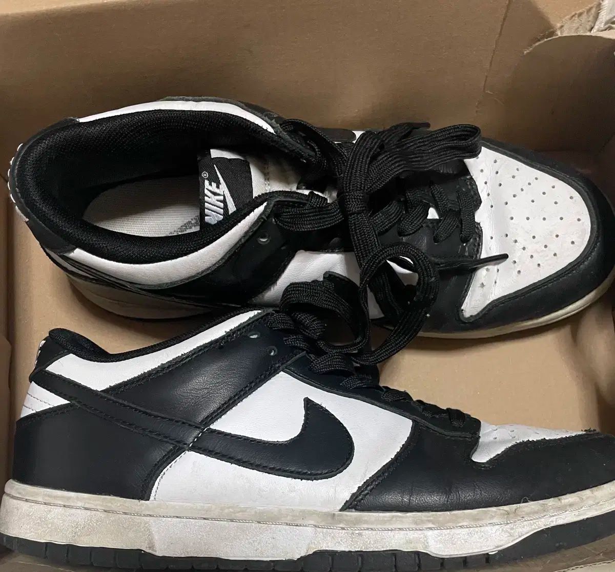 NIKE ナイキ ダンク ロー ブラック ホワイト ブラック-ホワイト