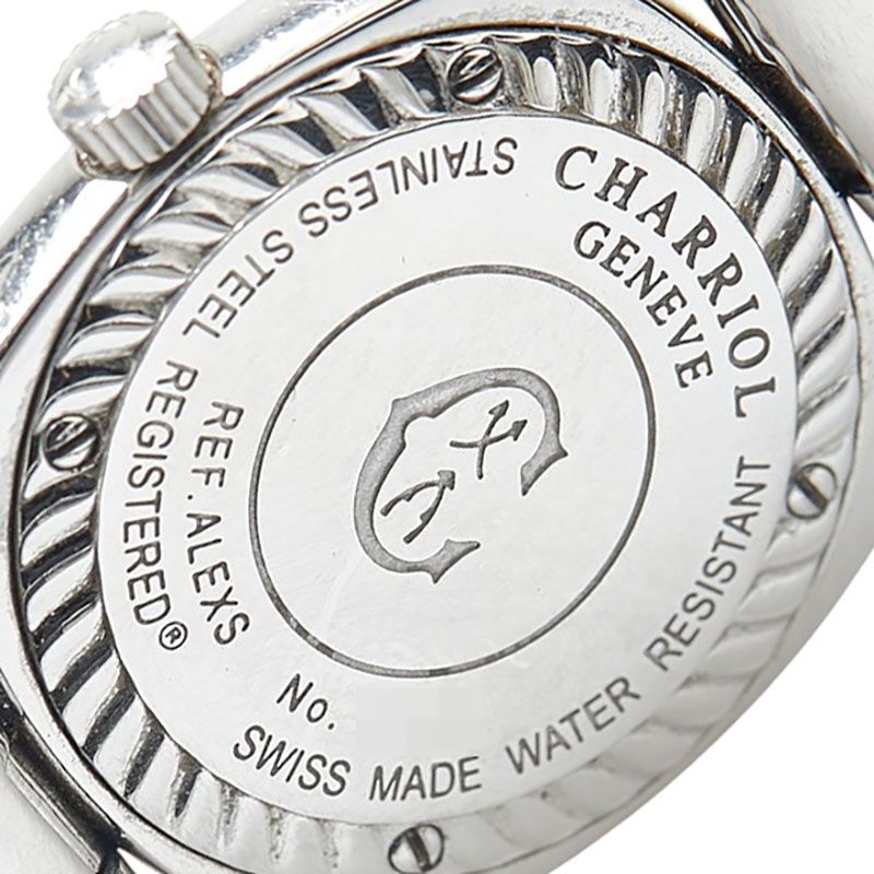 シャリオール アレキサンダー ダイヤベゼル ALEXS ステンレススチール  