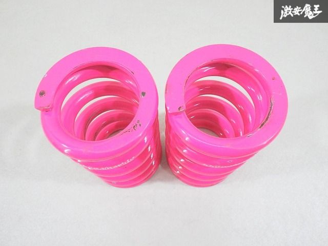 326power スプリング ピンク 326POWER チャラバネ ピンク 車高調用 直巻き スプリング 2本