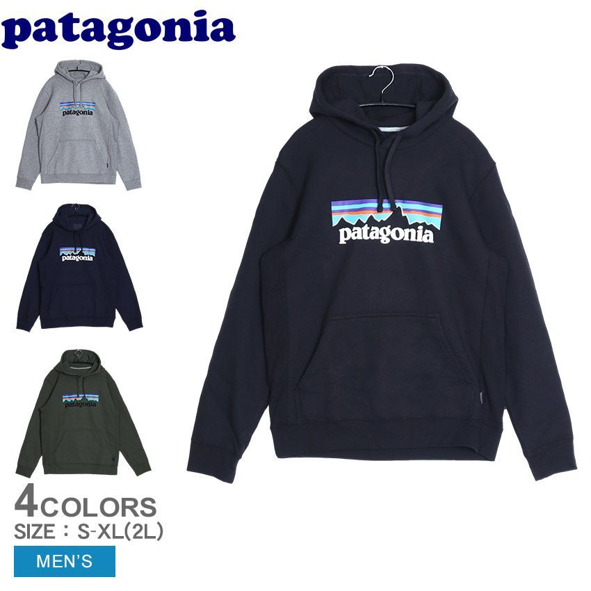 パタゴニア パーカー 39622 メンズ P-6 ロゴ・アップライザル・フーディ PATAGONIA カラー:03.ニューネイビー 品番：2087-0457
