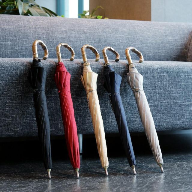 日傘 雨傘 婦人 手開き式 前原光榮商店 赤 レディース 晴雨兼用