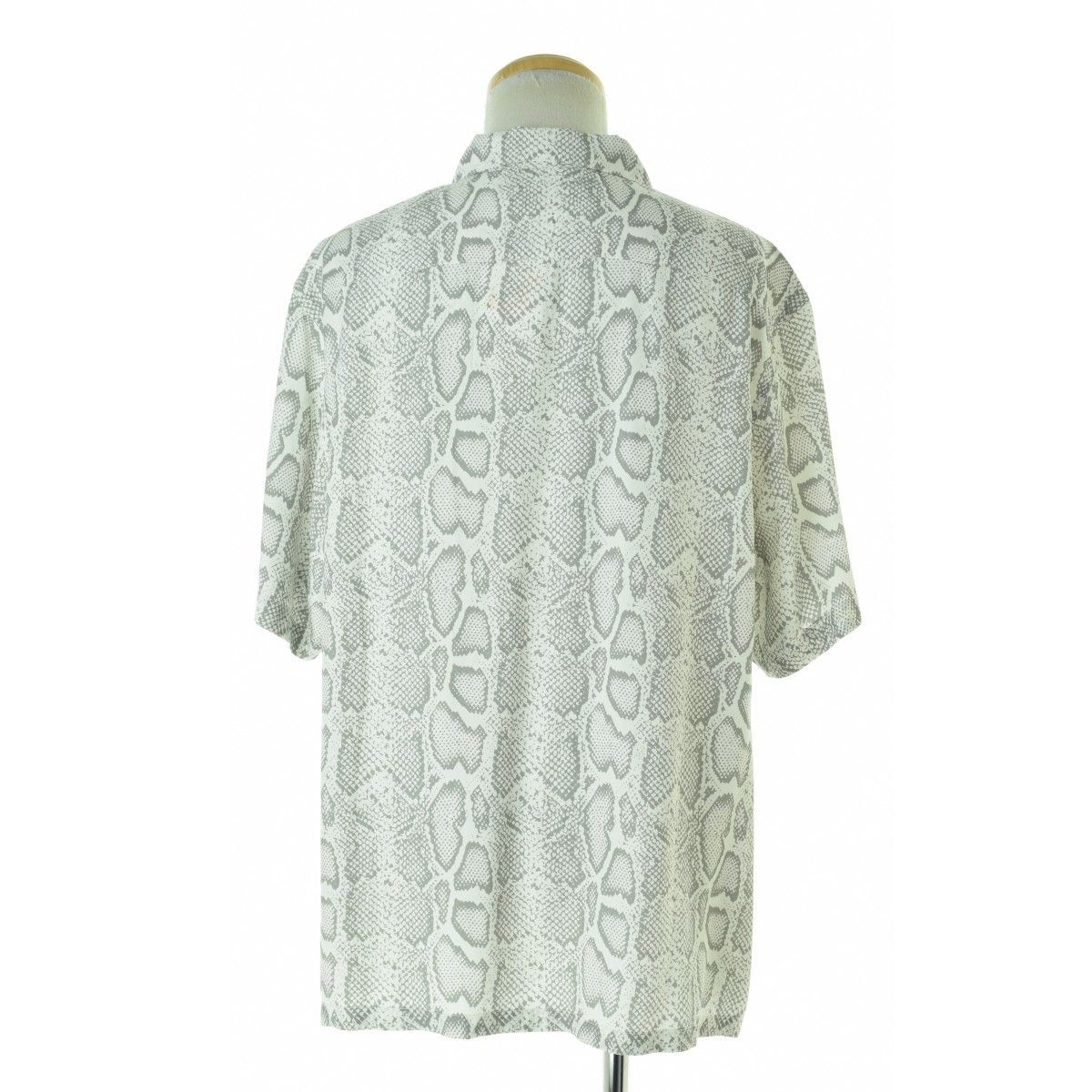 SUPREME】24SS Snake S/S Shirt White レーヨン半袖シャツ - メルカリ