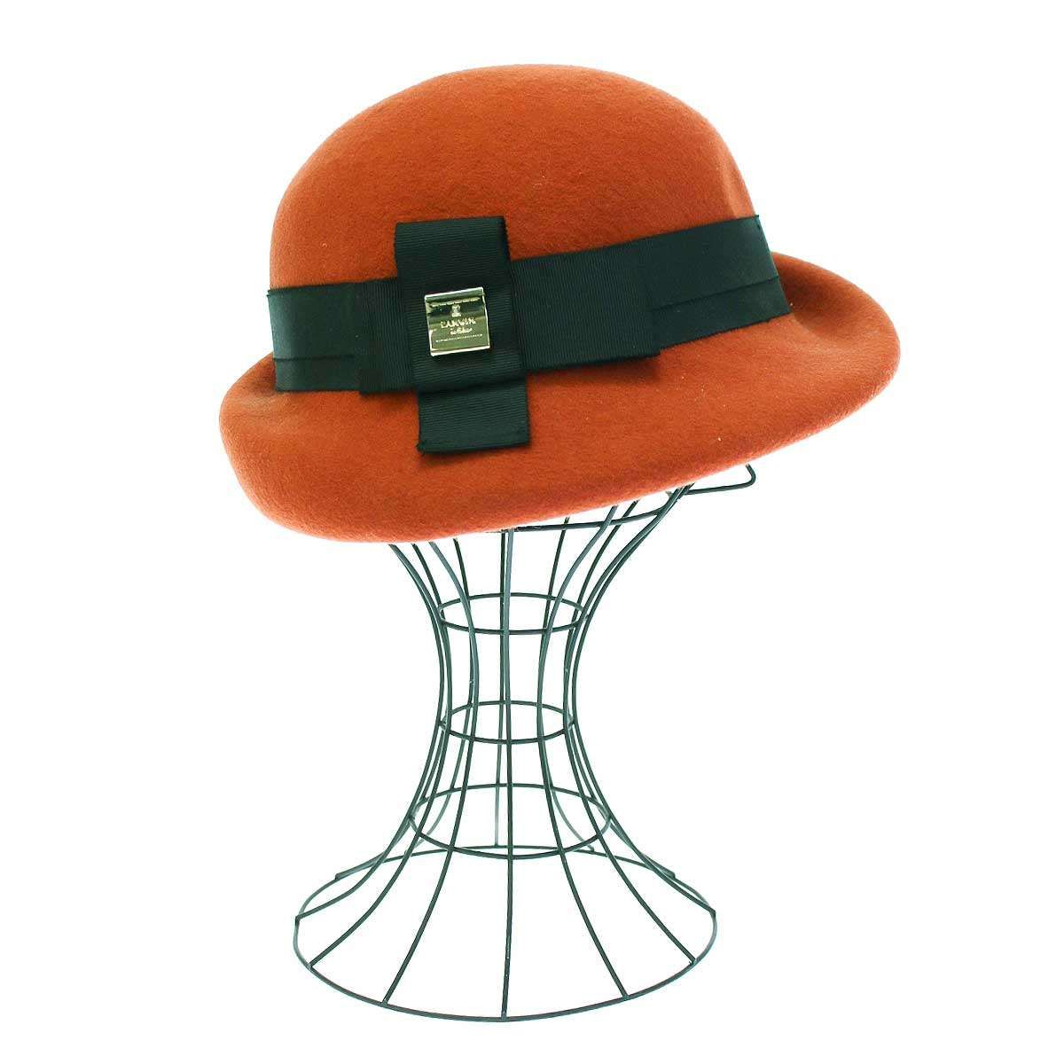 ランバン LANVIN 22SS AMHANHOGCOBRP22 サイズ:58 ロゴレースハット 新古品 SB01 LANVIN ランバン バケットハット AM HANHOG COBR P22